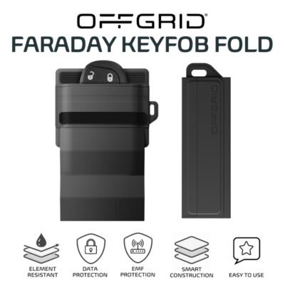 OffGrid Keyfob Fold Faraday Bag