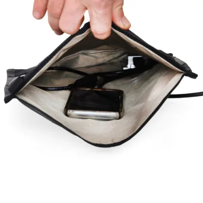 Mission Darkness™ Non-Window Charge and Shield Faraday Phone Bag - Image 9