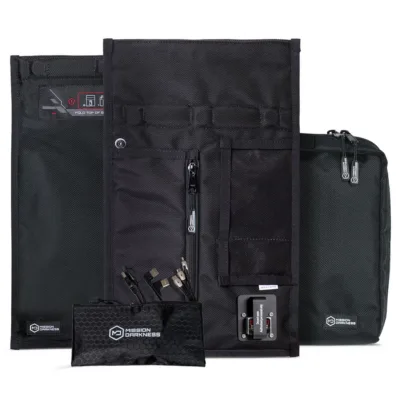 Mission Darkness Non-Window Charge / Shield Faraday Tablet Bag - Image 12
